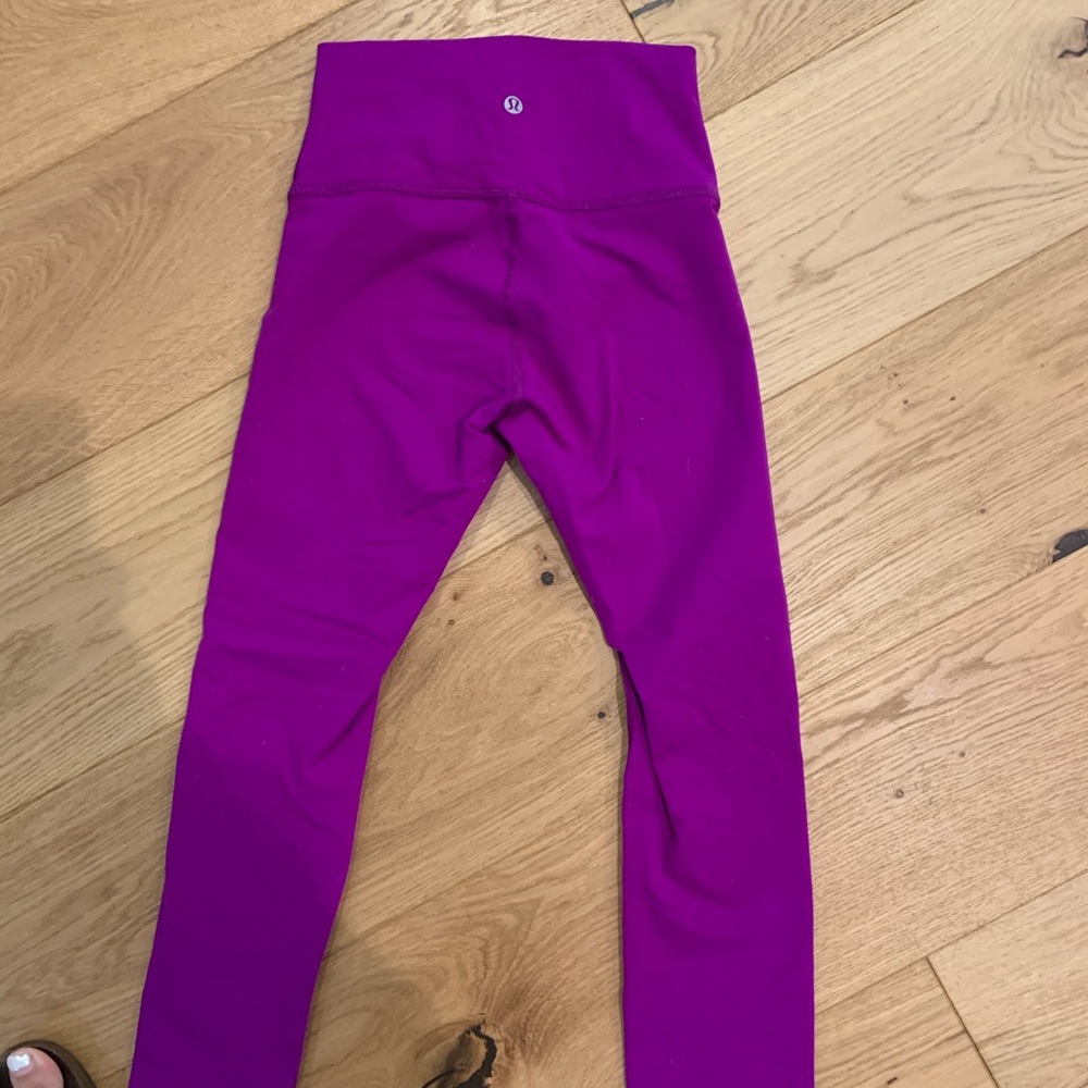 Lululemon ankle high waist leggings